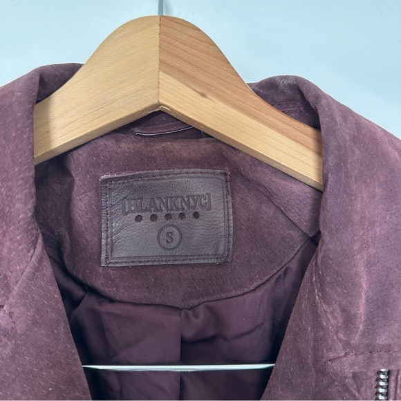 BLANK NYC suede moto jacket - Picture 2 of 4